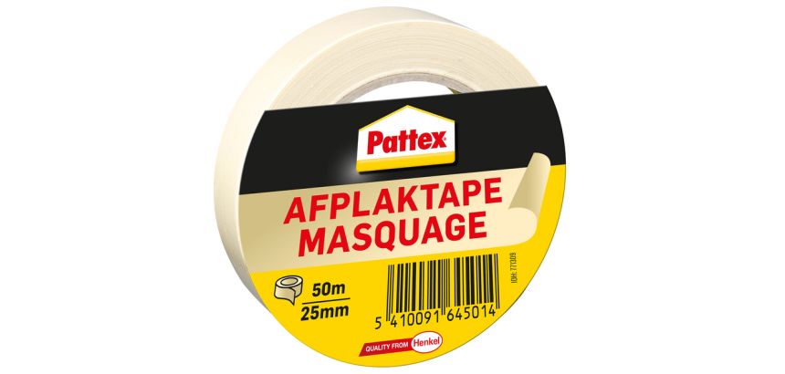 Ruban de masquage Pattex 25mmx50m crème