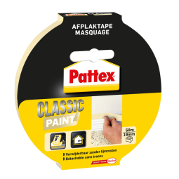 Ruban de masquage Pattex Classic 19mmx50m crème