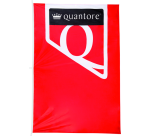 Drapeau logo Quantore 150x225cm