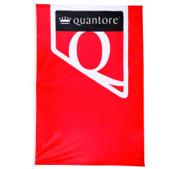Drapeau logo Quantore 150x225cm