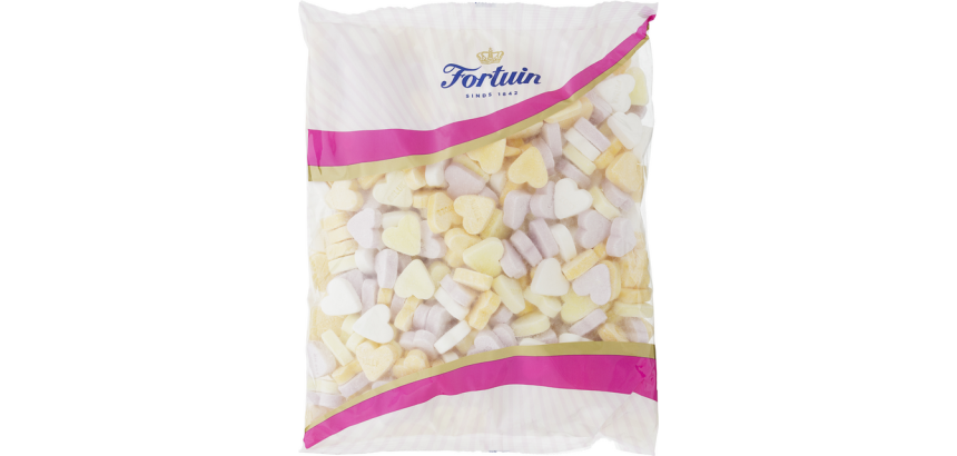 Friandises Petits cœurs aux fruits 1kg
