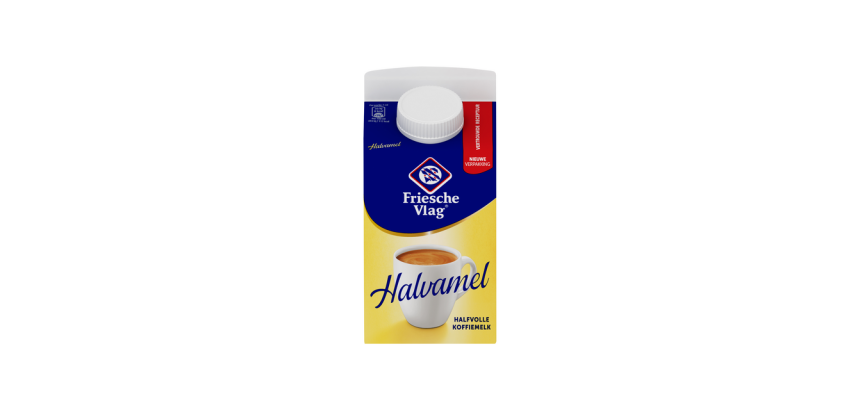 Koffiemelk Friesche Vlag halvamel 455ml