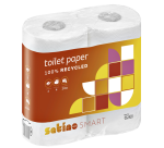 Papier toilette Satino Smart  MT1 062420 2 épaisseurs 200 feuilles blanc