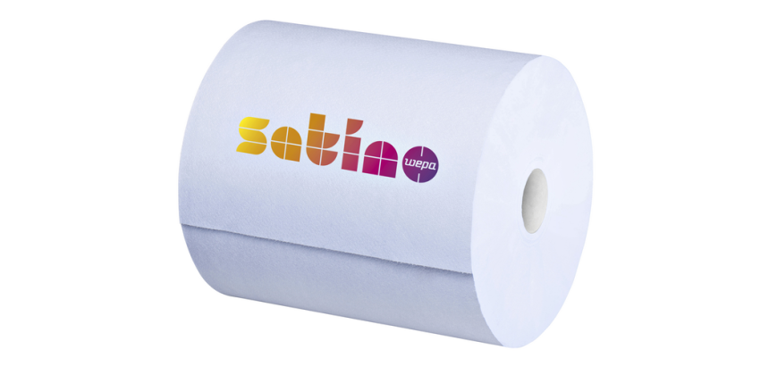 Poetspapier Satino CR1 Comfort 2-laags 1000 vel blauw 305310