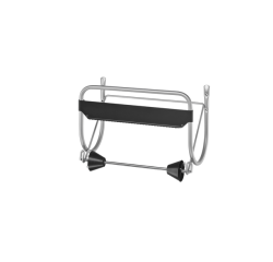 Poetspapierdispenser Satino CR1 muurstandaard zilver 332380