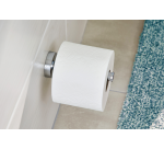 Stockeur papier toilette tesa® Smooz métal chromé brillant autocollant