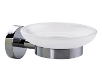 Zeephouder tesa® Smooz hoogglans verchroomd metaal zelfklevend