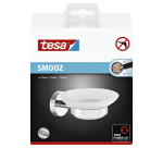 Zeephouder tesa® Smooz hoogglans verchroomd metaal zelfklevend