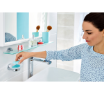 Zeephouder tesa® Smooz hoogglans verchroomd metaal zelfklevend