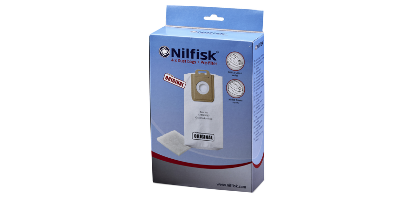 Nilfisk Select Vacuum Bag 4 pieces