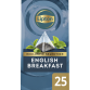 Thé noir English Breakfast Lipton Exclusive Selection - Boîte de 25 sachets pyramides