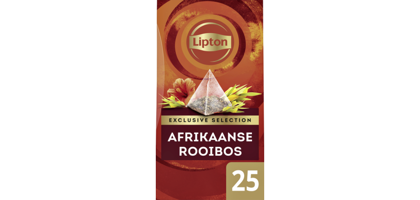 Infusion African Rooibos Lipton Exclusive - Caja de 25 saquitos