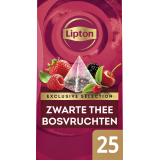 Thé noir fruits rouges Lipton Exclusive Selection - Boîte de 25 sachets pyramides