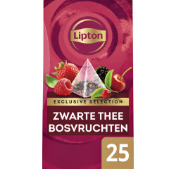 Thee Lipton Exclusive bosvruchten 25x2gr