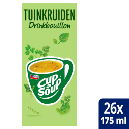 Cup-a-Soup Unox heldere bouillon tuinkruiden 175ml