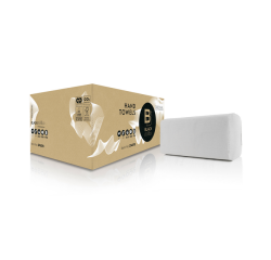 Handdoek BlackSatino PT30 Original v-vouw 2-laags 250x230mm 15x214 vel wit 274570