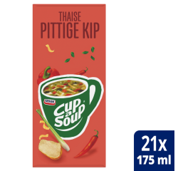 Cup-a-Soup Unox Thaise pittige kip 21x175ml