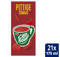 Cup-a-Soup Unox pittige tomaat 21x175ml