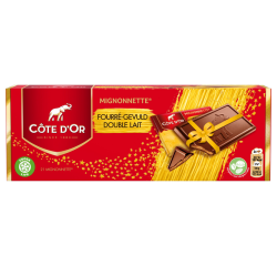 Chocolat Côte d’Or Mignonnette Double lait 21x 10g