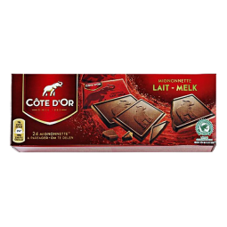Chocolat Côte d’Or Mignonnette lait 24x 10g