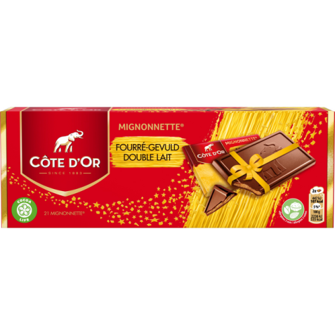 Chocolat Côte d’Or Mignonnette lait 24x 10g