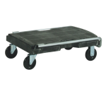 Chariot de transport Rubbermaid Triple Trolley pliable 227kg noir