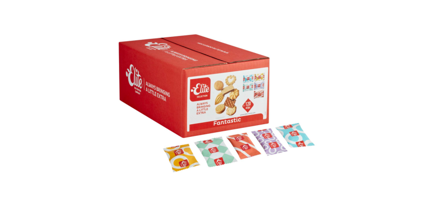 Assortiment de bicuits Elite Fantastic - Carton de 120