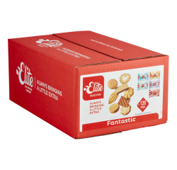 Assortment of Elite Fantastic Biscuits - Box of 120 pieces
