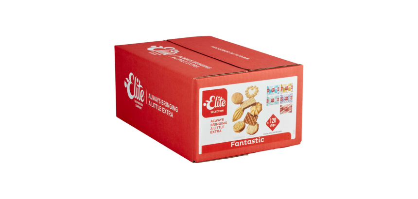 Assortiment de bicuits Elite Fantastic- Carton de 120 pièces