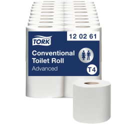 Toiletpapier Tork T4 Advanced 2-laags 493 vel wit 120261