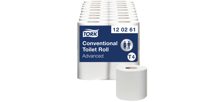 Papier toilette Tork T4 120261 Advanced 2 épaisseurs 493 feuilles blanc