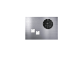 Wandklok Unilux On Time Ø 30.5cm zwart/wit