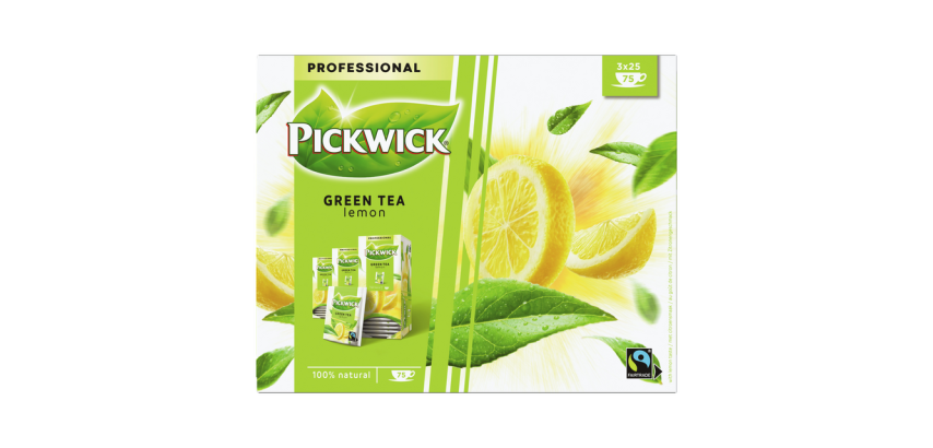 Thé vert Pickwick Fair Trade lemon 25x 1,5g