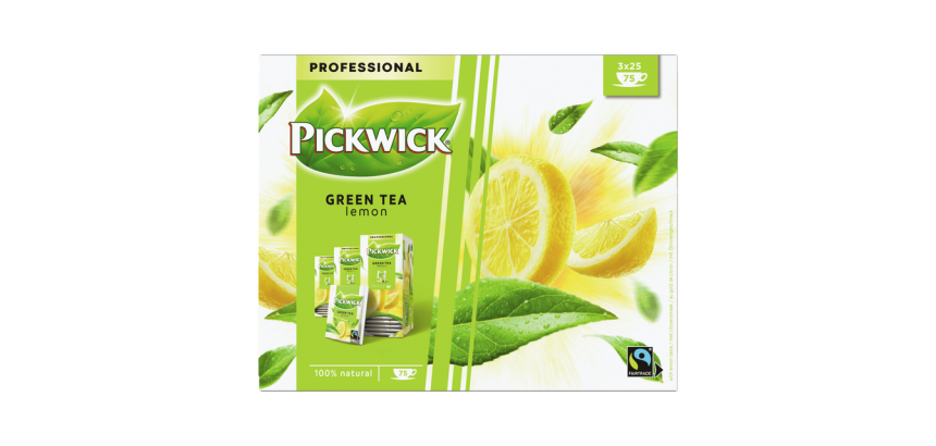 Pickwick Fair Trade Grüner Tee Zitrone 25x 1,5g