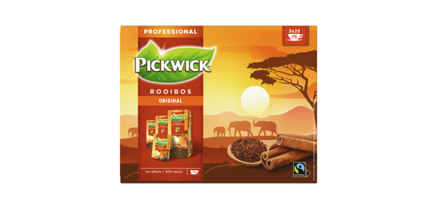 Thé Pickwick Fair Trade rooibos 25x 1,5g