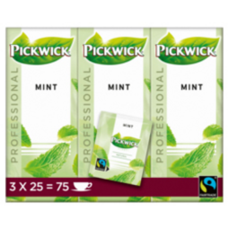 Thé Pickwick Fair Trade menthe 25x 1,5g