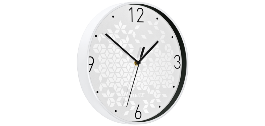 Leitz WOW white wall clock