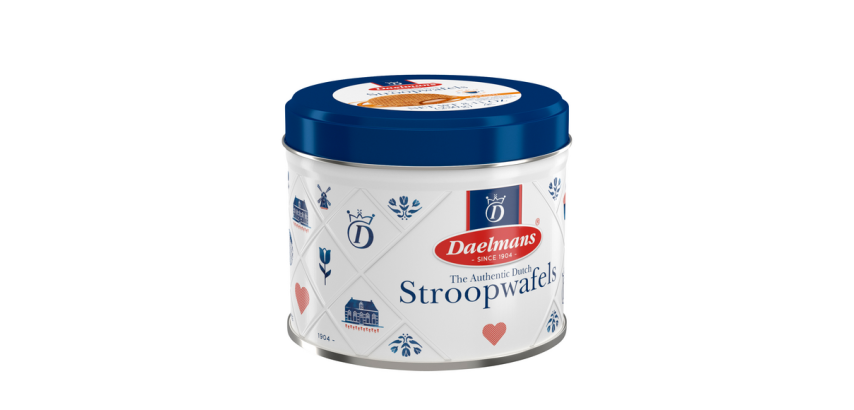 Stroopwafels Daelmans en boîte cadeau métal 230g