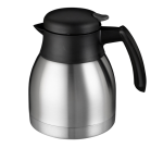 Bravilor 1L Thermal Carafe Double Wall Black Stainless Steel