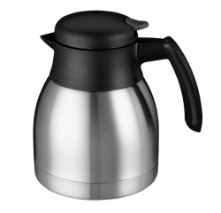 Thermoskan Bravilor dubbelwandig 1.2 liter RVS zwart