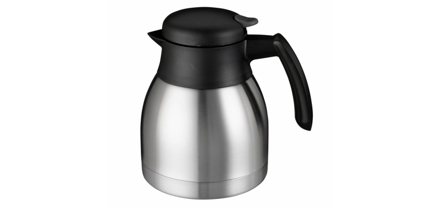 Thermoskan Bravilor dubbelwandig 1.2 liter RVS zwart