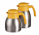 Pot isotherme Bravilor 1L double paroi inox jaune