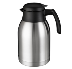 Thermoskan Bravilor dubbelwandig 2 liter RVS zwart
