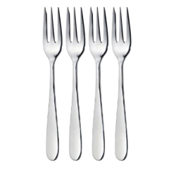 Fourchette à gâteau inox