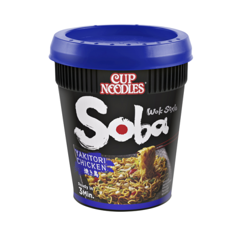 Noodles Nissin Soba yakitori cup