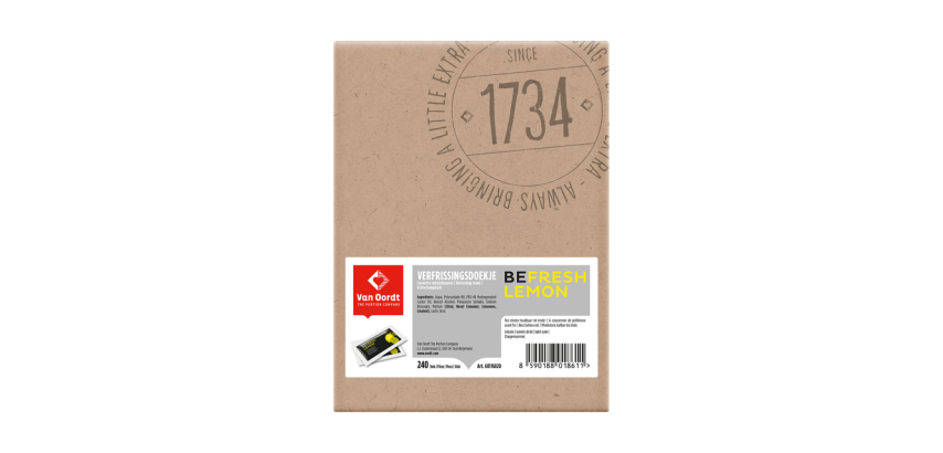 BeFresh Refreshing Lemon Wipes 240 Pieces