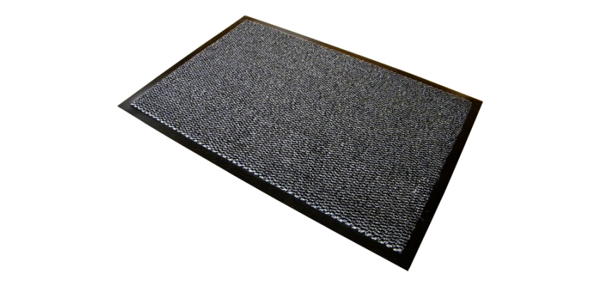 Paillasson advantagemat intérieur 60x90cm gris