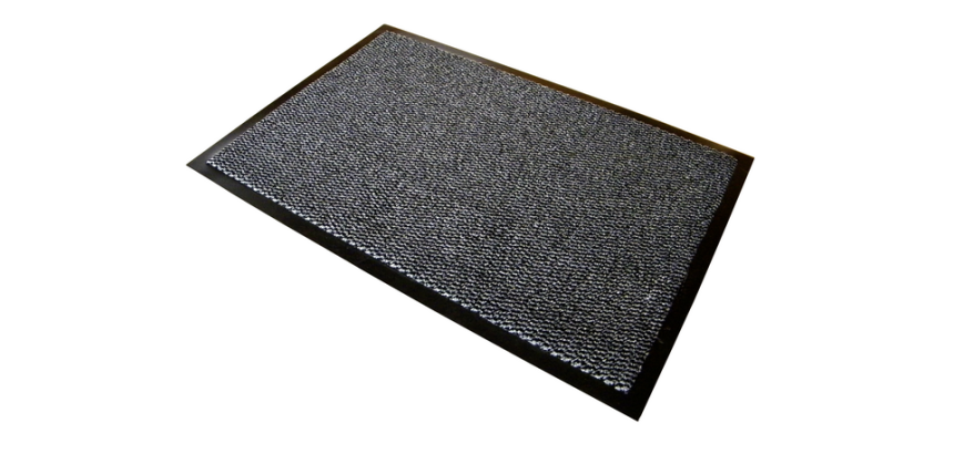 Paillasson advantagemat intérieur 60x90cm gris