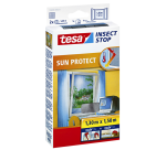 tesa® Insect Stop SUN PROTECT mosquito net for windows 1.3x1.5m anthracite