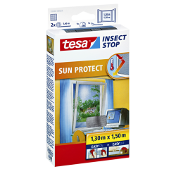 Moustiquaire tesa® Insect Stop SUN PROTECT fenêtre 1,3x1,5m anthracite